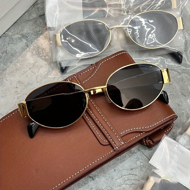 Sunglasses Uv400 - Nuovi Occhiali da Sole Ovali di