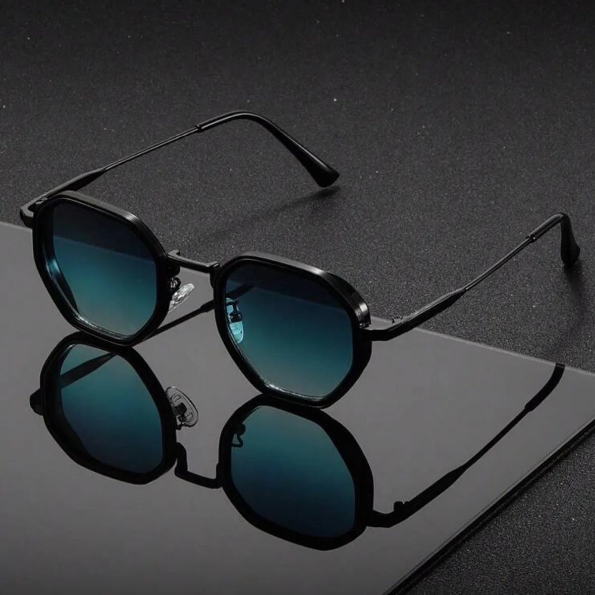 Sunglasses Uv400 - Occhiali da sole punk con montatura