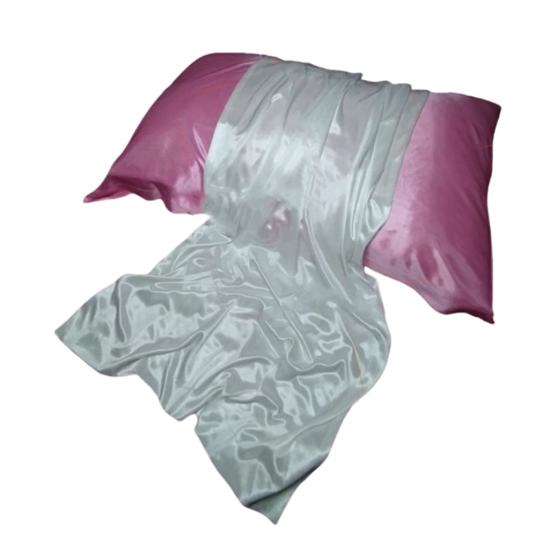 Silk Pillowcase - Federa in tinta unita, 48×74 cm,