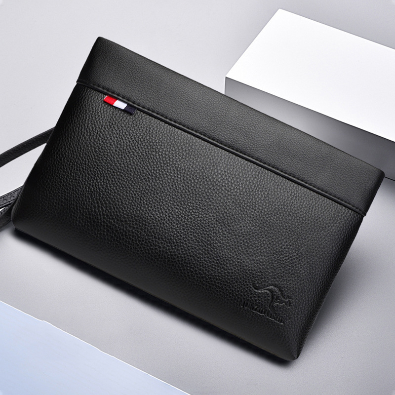 Borsa a mano da uomo d'affari  - Leather Wallet Men recensione e prezzo