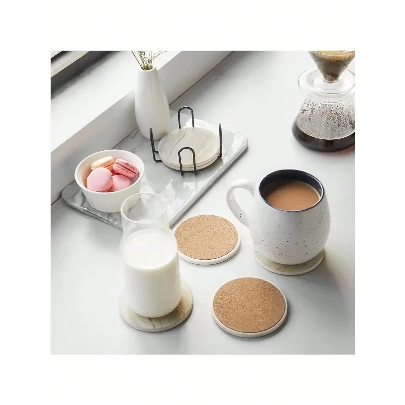 Set da 6 sottobicchieri in cer - Marble Coaster Set recensione e prezzo