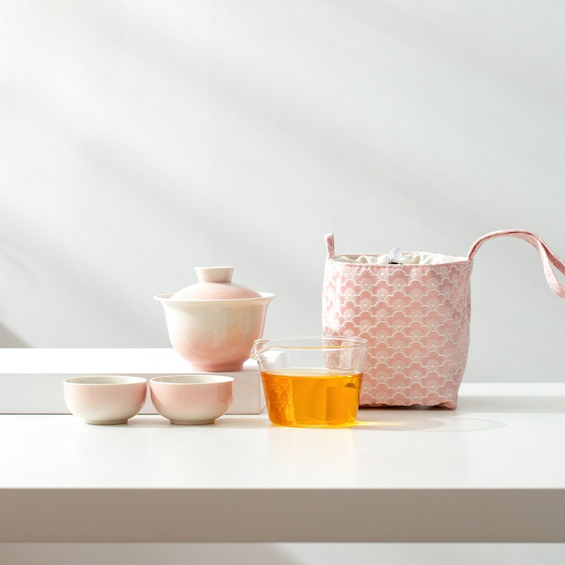 Set da Tè in Ceramica con Smal - Travel Luggage Set recensione e prezzo