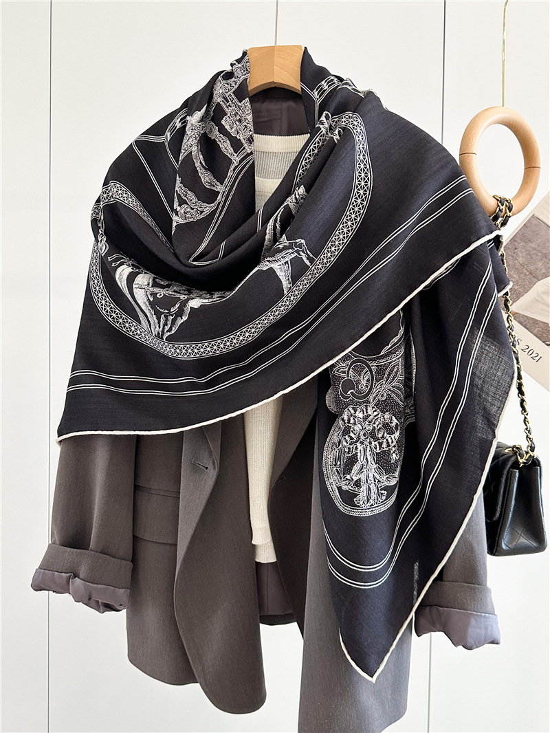 Sciarpa in misto seta di lana  - Cashmere Scarf recensione e prezzo