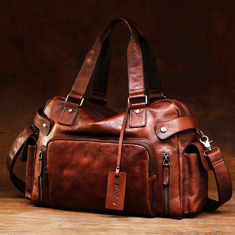 Borsa da uomo vintage con gomm - Travel Luggage Set recensione e prezzo