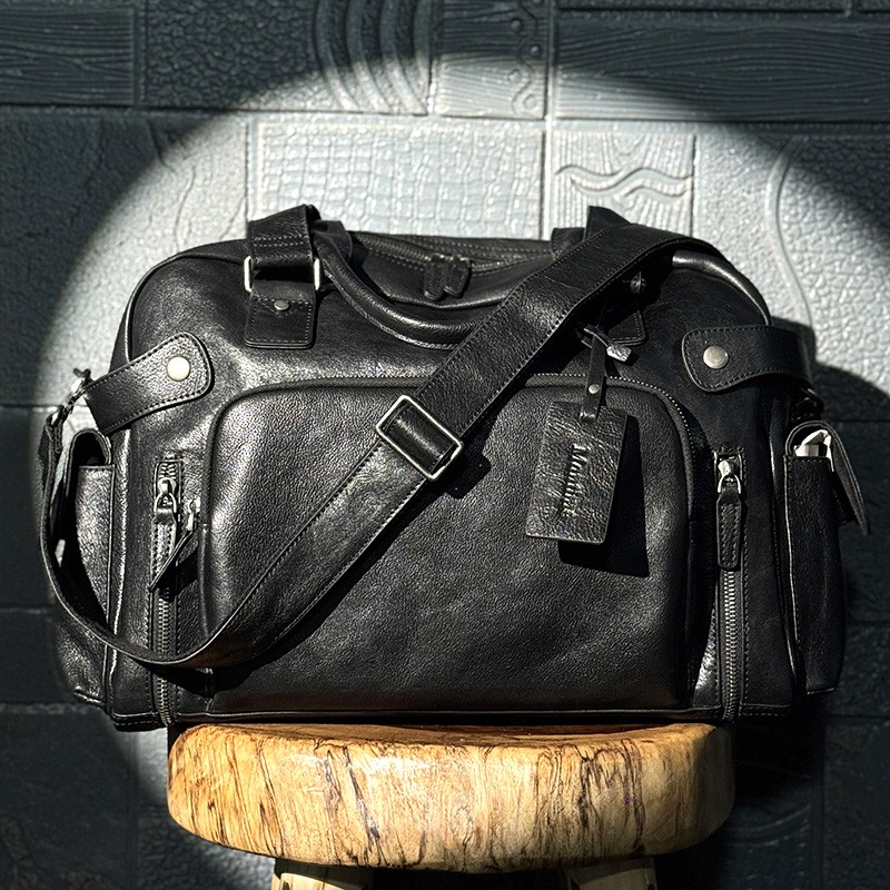 Borsa da uomo vintage con gomm - Travel Luggage Set recensione e prezzo