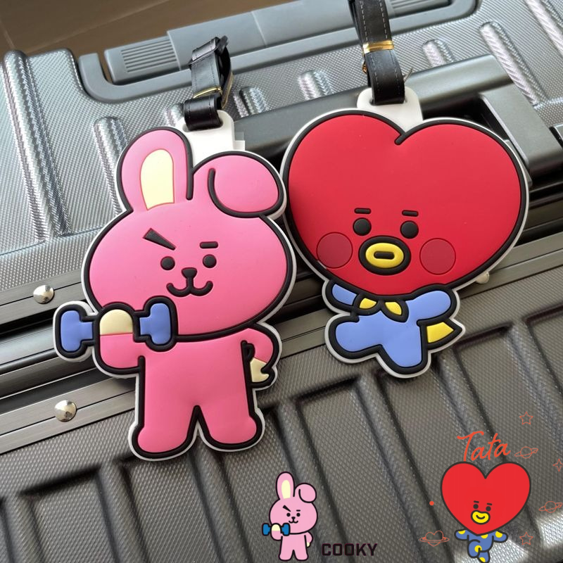 Portachiavi BT21 Cartoon Kawai - Travel Luggage Set recensione e prezzo