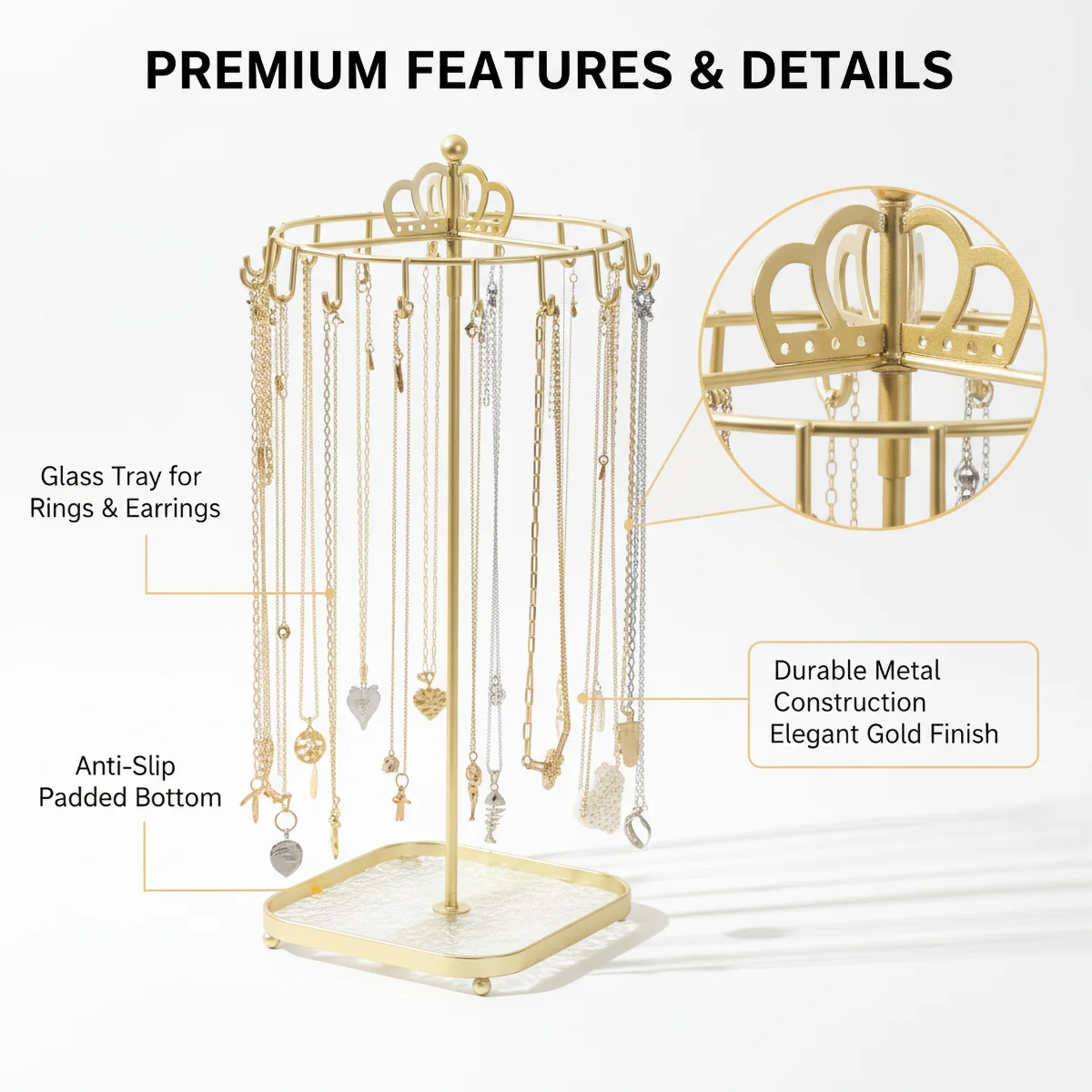Espositore per Gioielli in Fer - Gold Plated Jewelry recensione e prezzo